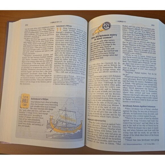 NIV Adventure Bible Hardcover By Zonderkidz New International Version - Picture 7 of 8